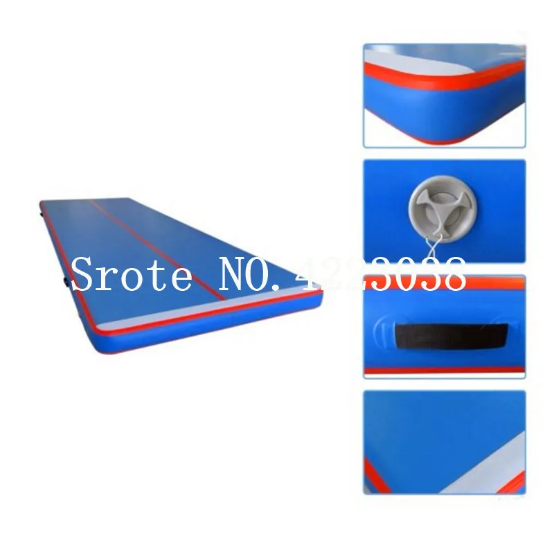 Скидка Бесплатная доставка, партиями по 6*2 м горячая Распродажа складной прыжках коврик гимнастика воздушной подушке Тре Тренировочный Коврик, на...