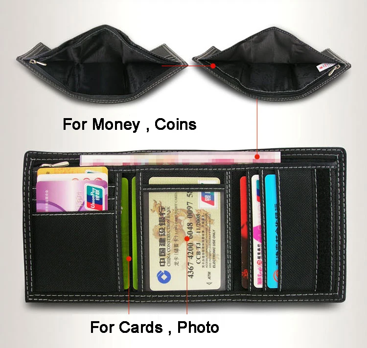 Men Purse Cards ID Holder Clutch Man Wallets Moneybags Fabric Coin Canvas Short Good Quality Fold Purses Wallet Pocket Bag | Багаж и сумки