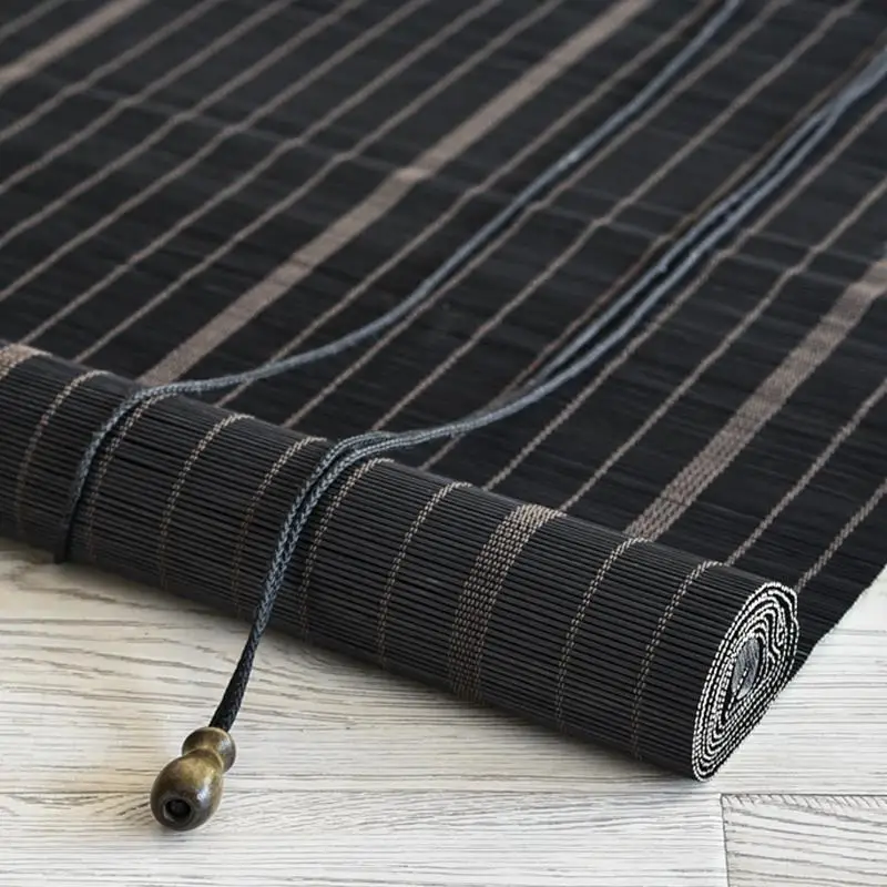 Number 7 Percianas Vouwgordijnen на Okna Rolety бамбуковые шторы Cortinas Rolgordijnen Estores Enrollables Para Ventanas Persianas жалюзи - Цвет: Number 7