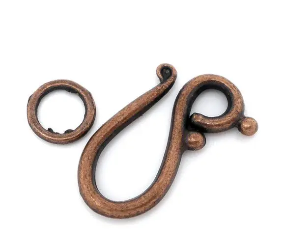 

DoreenBeads 20 наборов медный цвет "S" форма тумблер застежка результаты