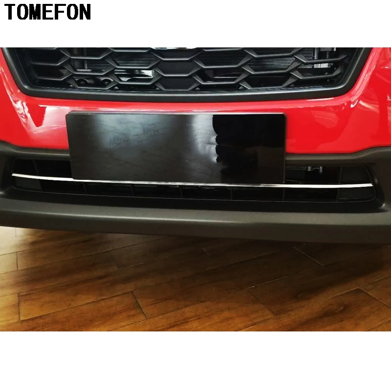 

Крышка передней решетки радиатора TOMEFON из нержавеющей стали, аксессуары для автомобиля, 1 шт. для 5-дверного хэтчбека Subaru XV 2017 2018