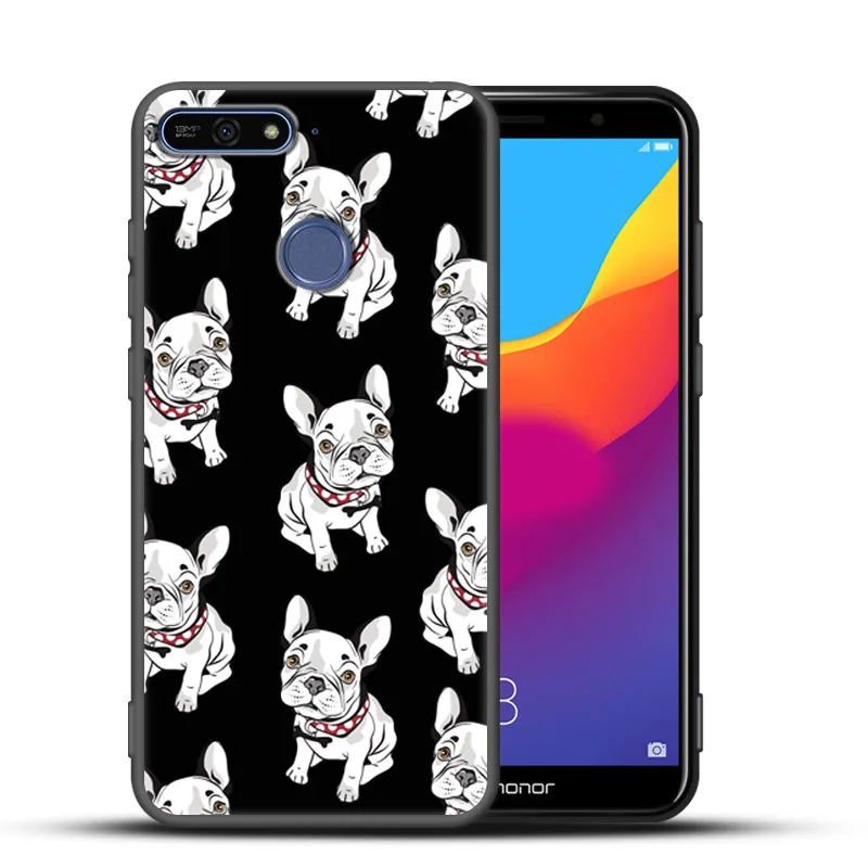 чехол на хонор 7 а про Окрашены в мягких для huawei Honor 7A Pro дело чести Силиконовая