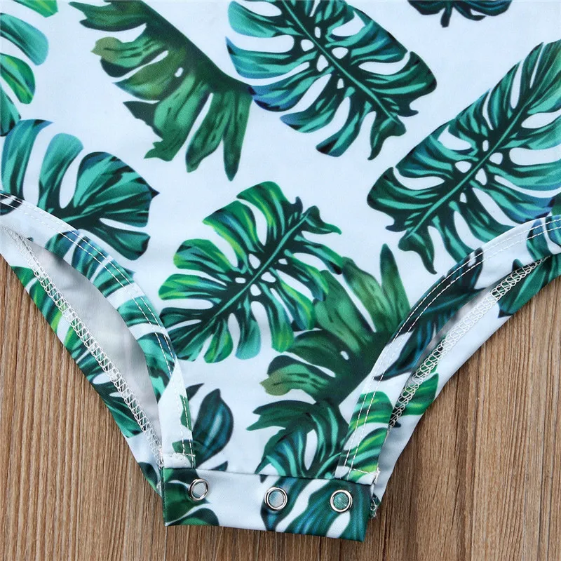 2018 летний купальник для маленьких девочек модный детский бикини с принтом милый