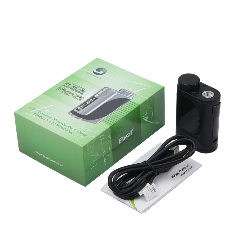 Оригинальный испаритель Eleaf iStick Pico 25 бокс мод 85 Вт электронная сигарета подходит
