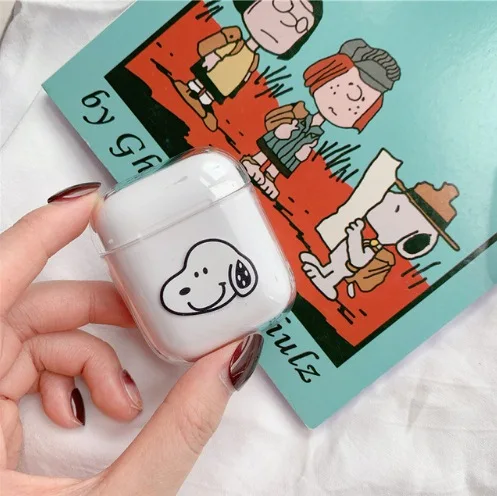 02 Жесткий Чехол для гарнитура для Airpods чехол милый беспроводной Bluetooth чехол для наушников для Airpods Air Pods мультяшный защитный чехол - Цвет: 02