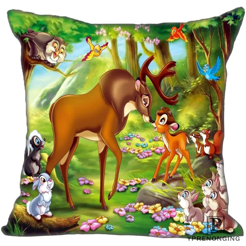 Лучший изготовленный на заказ BAMBI (1) @ Наволочка подушку спальня домашняя