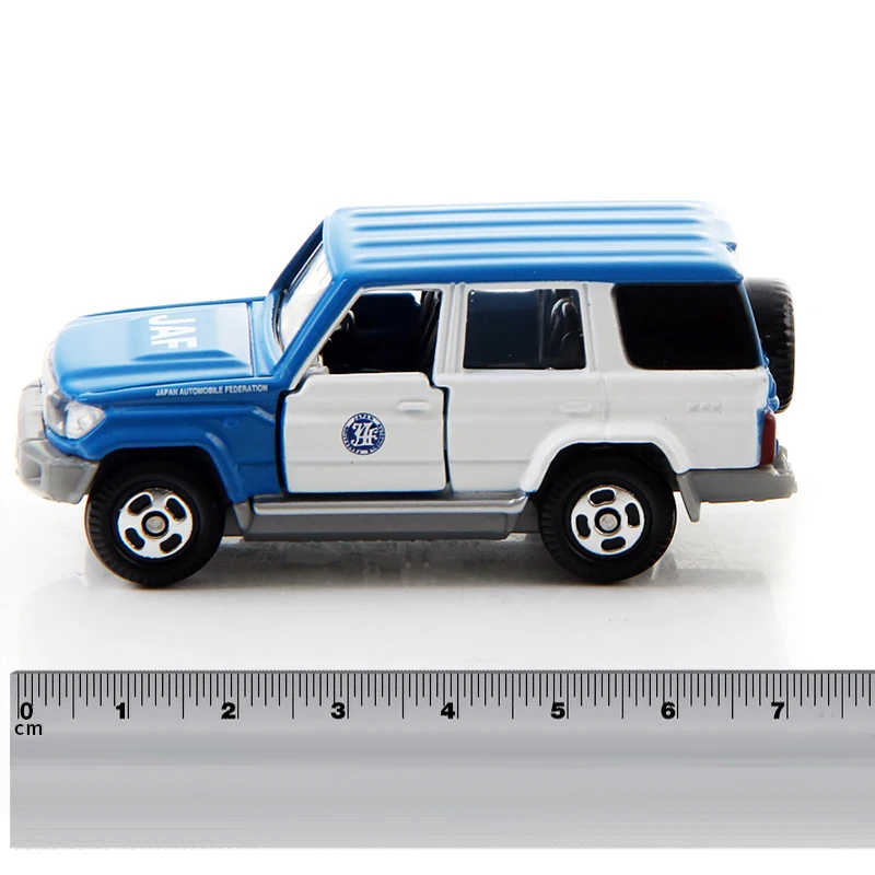 Takara Tomy Tomica 1/71 Toyota Land Cruiser JAF Road Service автомобиль металлическая литая модель