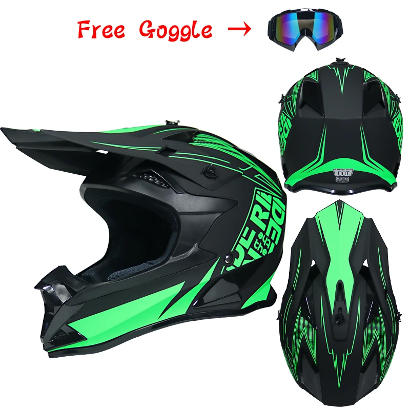 DOT approved moto rcycle шлем внедорожный Шлем Полный лицевой каск горный велосипед DH capacete moto cross cascos para moto - Цвет: 4b
