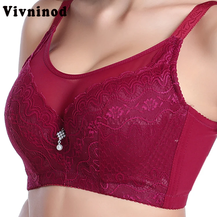 Женский кружевной бюстгальтер с чашками пуш ап большого размера|bra top lingerie|bra big