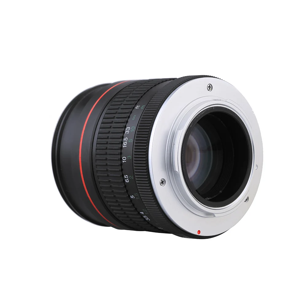 85 мм F1.8-F22 ручная фокусировка портретный линзы для объектива камеры цифровой