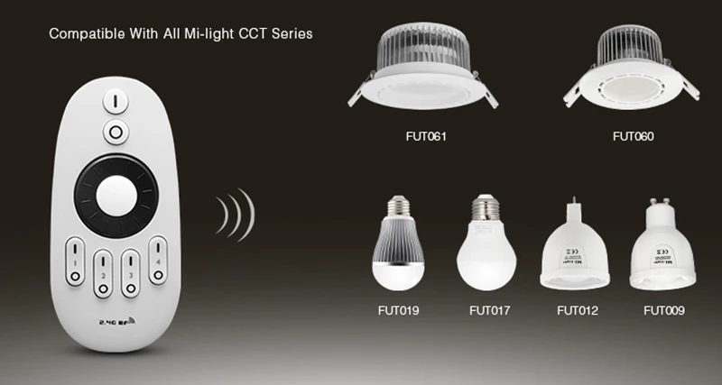Mi. Светильник 2,4G беспроводной RF RGB CCT RGBWW пульт дистанционного управления, FUT091/FUT092/FUT095/FUT096/FUT098/FUT005/FUT006/FUT007/FUT089