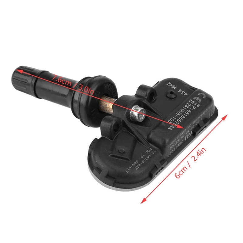 4 шт. Tpms датчик давления в автомобильных шинах для Jeep Dodge Ram 1500 2500- 68157568Aa