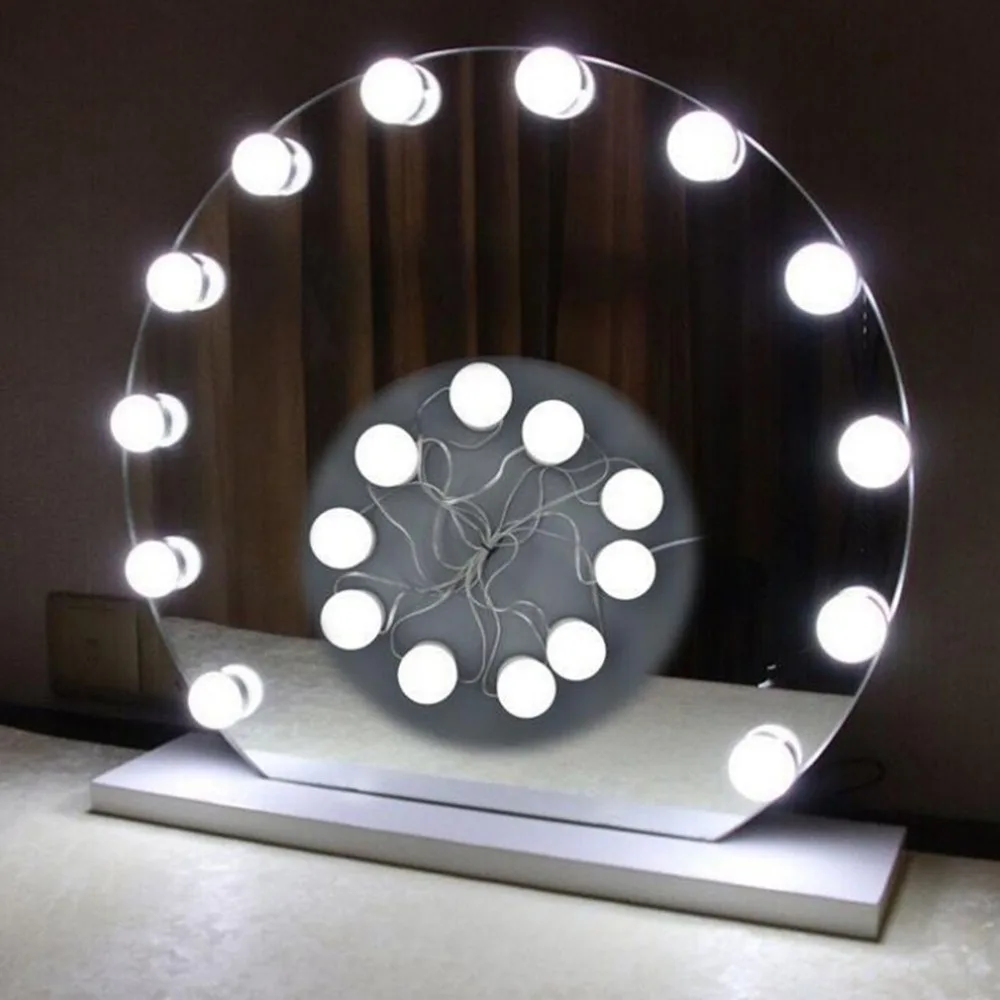 Косметическое зеркало тщеславие светодиодные лампочки комплект USB порт для