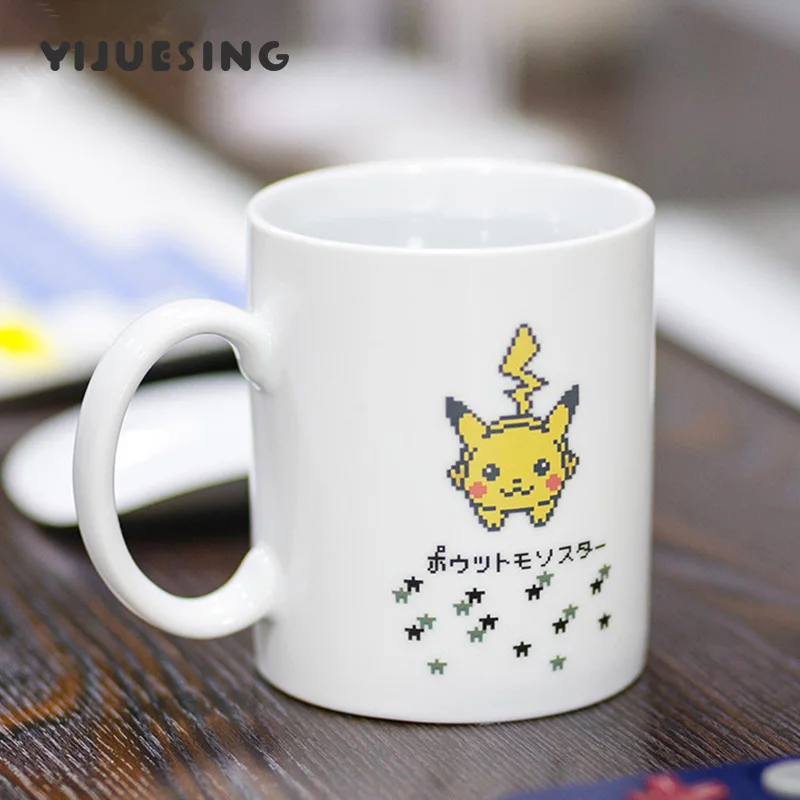 Покемон Gameboy Теплочувствительный Цвет изменить Кофе молоко Чай стакана воды