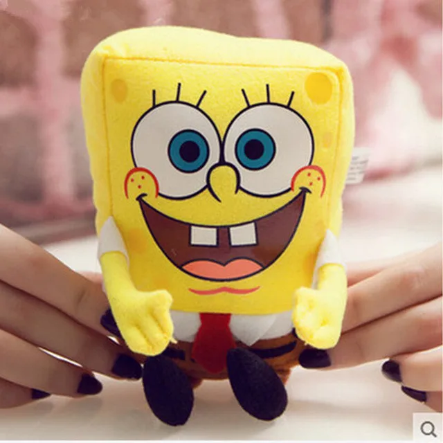 spongebob Кавайный мультипликационный фильм плюшевая игрушка Губка Боб/Патрик звезда/сквидворд щупальца/Эжен/Шелдон/Гари мягкая кукла ребенок прекрасная игрушка - Цвет: spongebob
