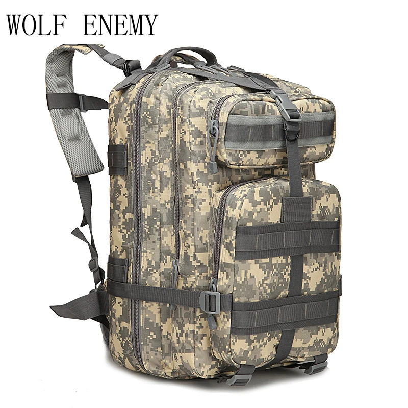 

45L Military Tactical Backpack Bag Multifunction Sport Bag Molle Tactical Camouflage Water Resistant Backpack for Outdoor