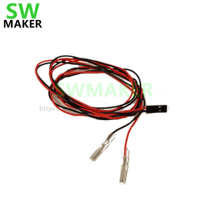 

3pcs Reprap 3D printer Endstop Cable Spade to Dupont connector