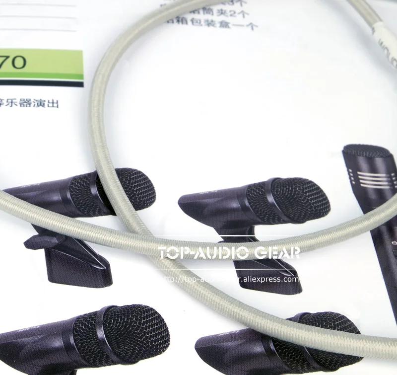 Высококачественный микрофон для записи эластичный резиновый ремешок NEUMANN U87 U 87 Ai