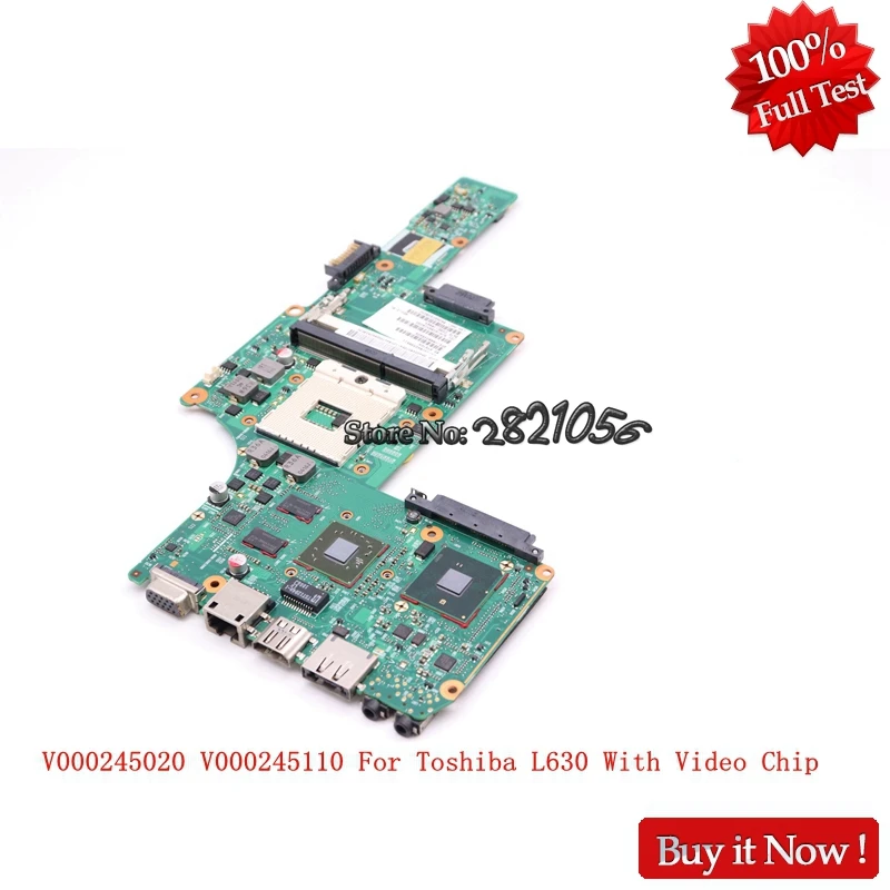 Материнская плата NOKOTION для ноутбука Toshiba Satellite L630 s989 материнская V000245020 V000245110