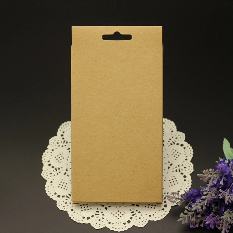 30 шт Чистая крафт бумага упаковочная коробка обычная картонная упаковка чехол