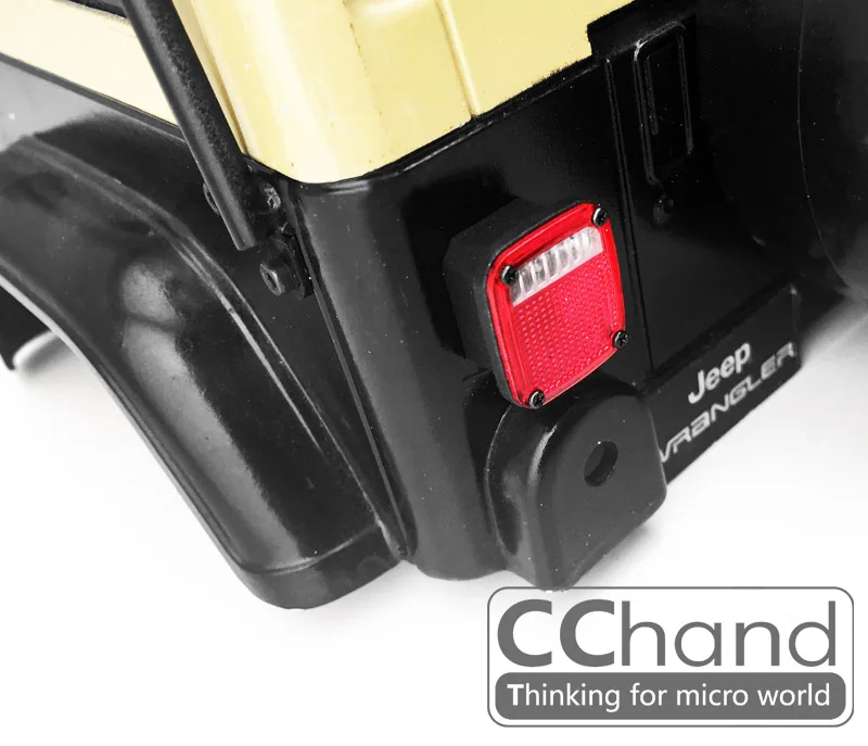 Группа задних фонарей CChand Tamiya 1/10 cc01 YJ Wrangler (высокая имитация)|Детали и аксессуары|