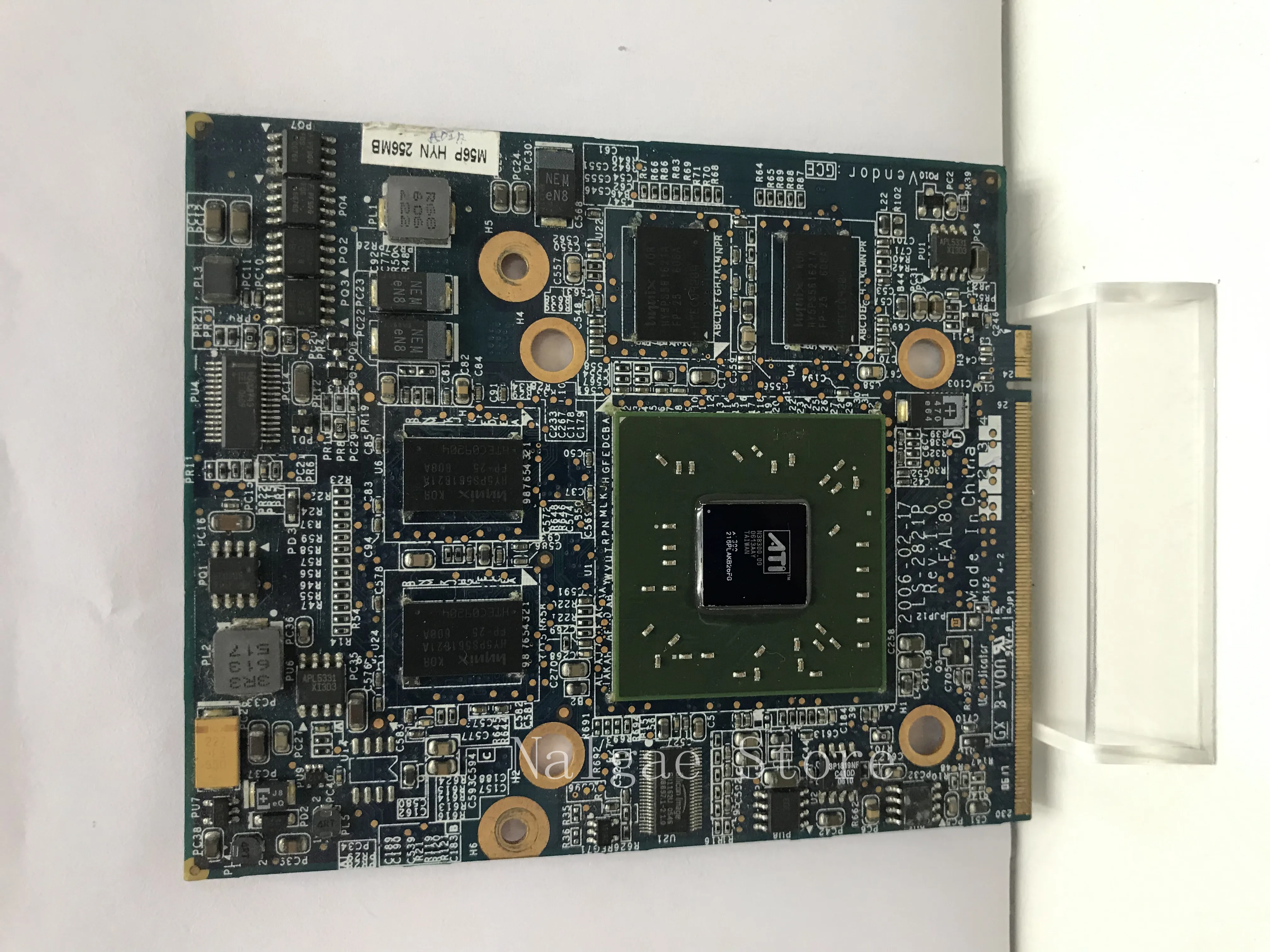 Оригинальный X1600 256MB LS 2821p видеокарта для HP / Compaq 409979 001 аккумулятор большой емкости