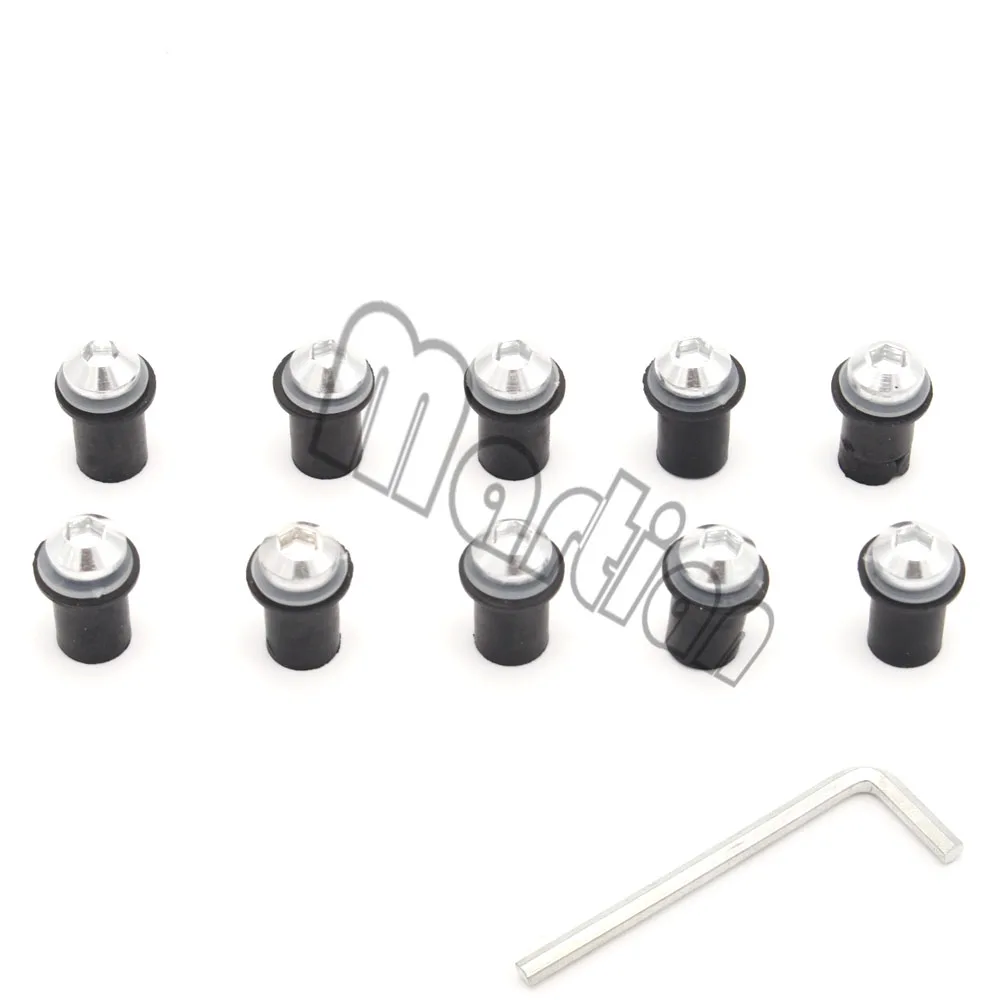 Болты для лобового стекла мотоцикла DUCATI MONSTER 620/696/796/821/1200 10 шт.|kit kits|kit ducatikit screw |