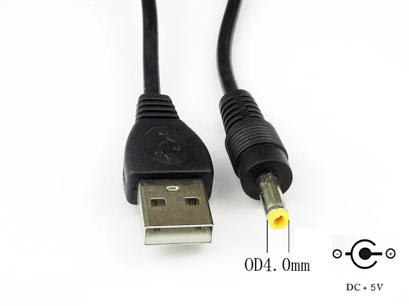 10 шт. горячая распродажа штекер USB-DC DC2.0 DC2.5 DC3.5 DC4.0 DC5.5mm разъем кабеля питания для