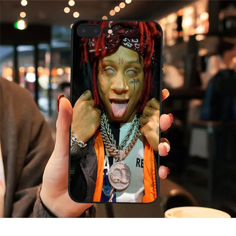 Trippie свод натюрморты поездки чехол для iPhone X XR XS Max 8 7 6s плюс 5S для samsung Galaxy s8 s9 плюс s 6S 7 Edge чехол для телефона s - Цвет: 19054