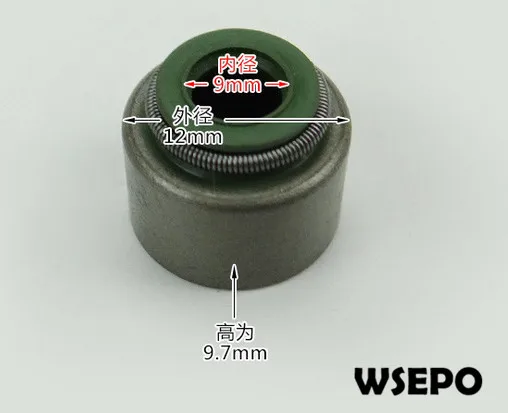Качество OEM! Сальник штока клапана для 170F/173F/L48 4HP ~ 5HP 4-тактный одноцилиндровый