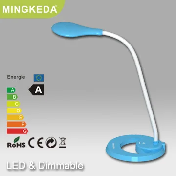 kids touch switch durable 6 W plastic yellow flexible warm white dimmable energy saving fashion led desk light | Лампы и освещение