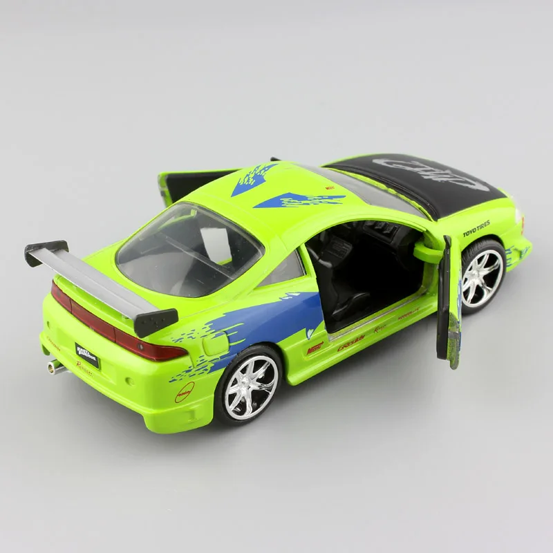 1:32 весы jada Brian Mitsubishi Eclipse Turbo 1995 Форсаж Металл dieca| |