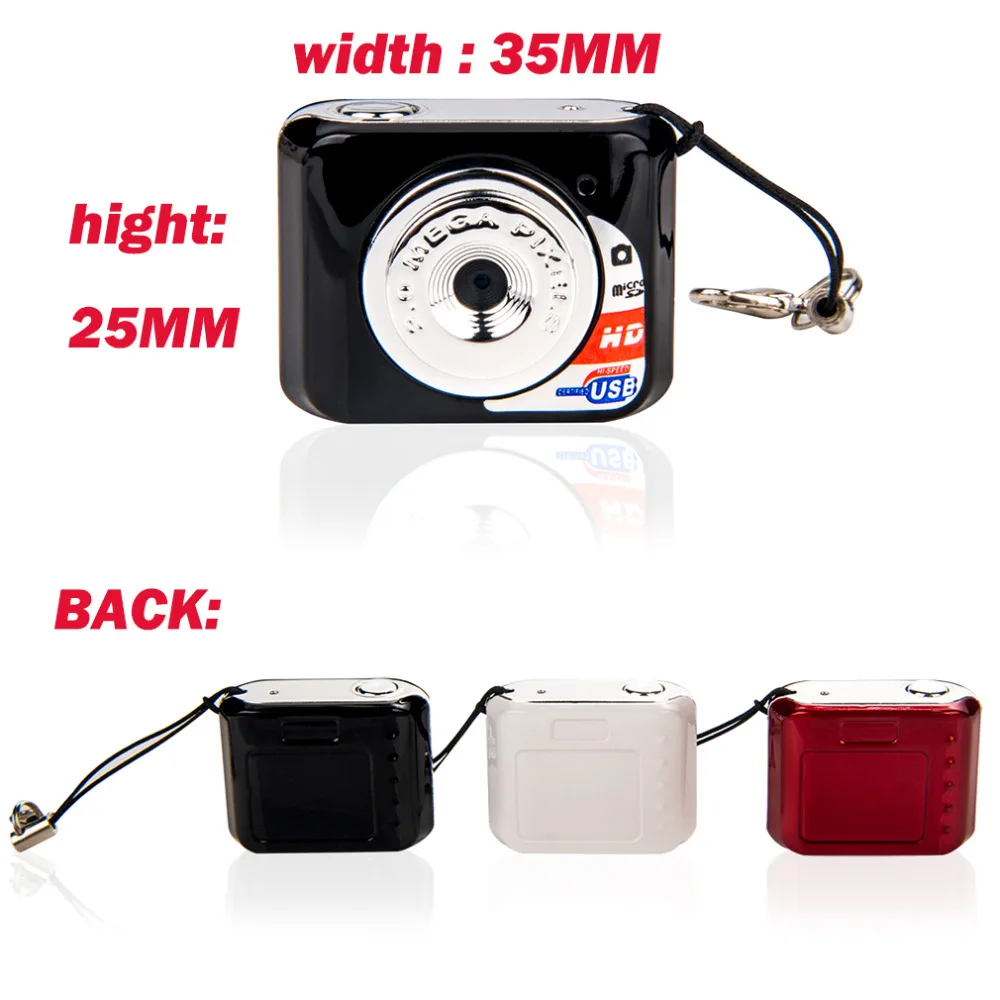 Горячая Микро Портативный HD Мегапикселей Карманный Видео Аудио Цифровой Камеры