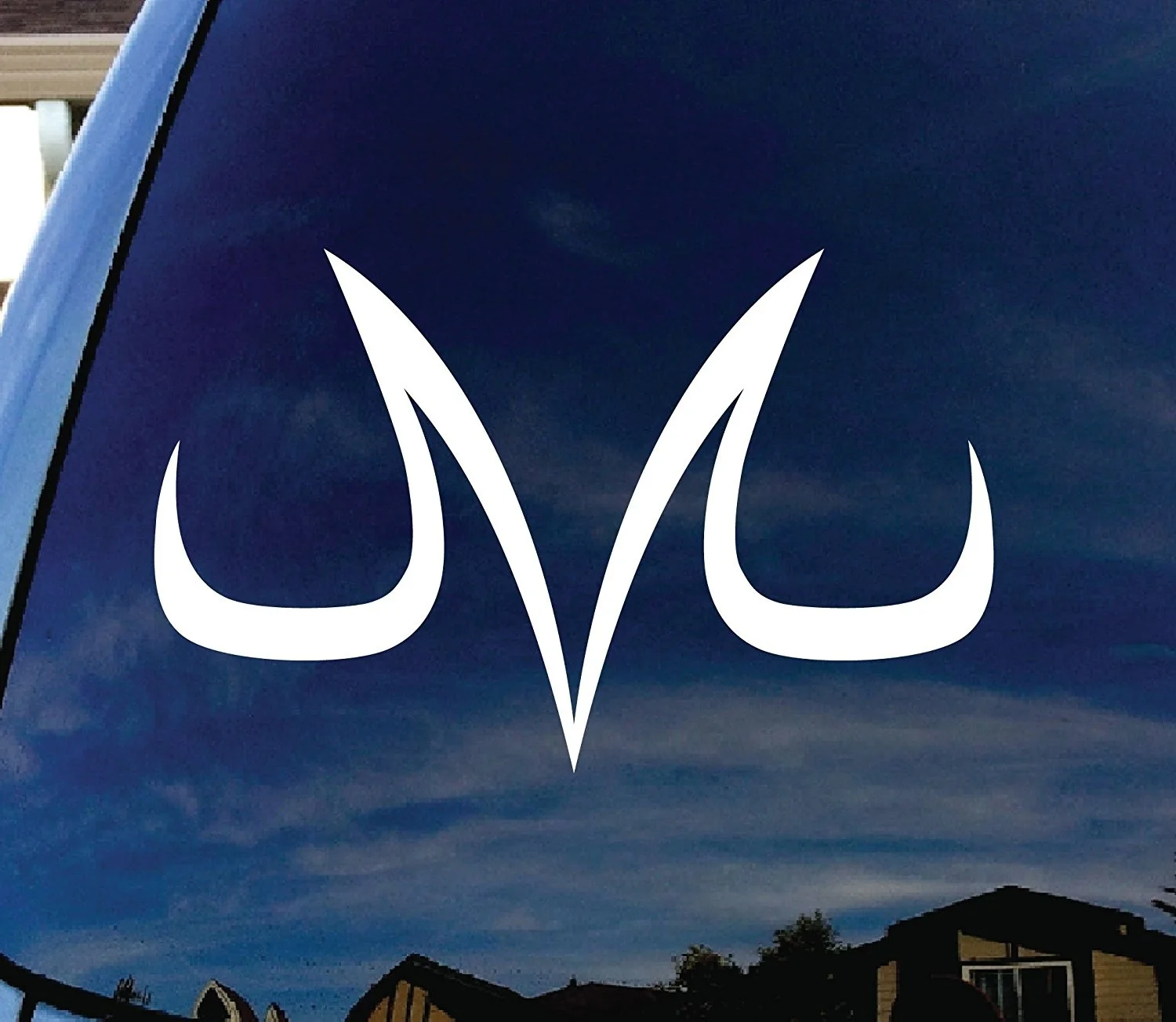 

Vegeta Majin Dragonball Z Window Vinyl Decal Sticker 6" Wide