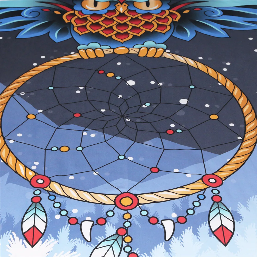 Комплект постельного белья Ловец снов королевский комплект с перьями