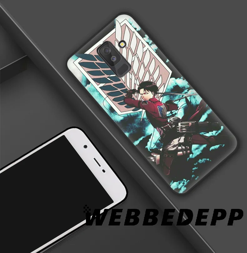WEBBEDEPP Attack on Titan Soft TPU Silicone Case for Samsung Galaxy S10 S10e S9 S8 Plus S7 S6 Edge &amp J6 |
