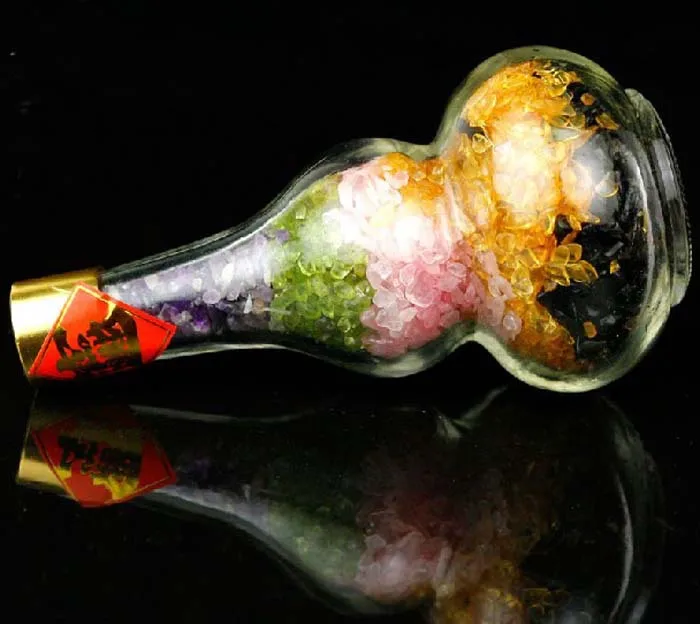 Натуральные хрустальные украшения в форме тыквы для влюбленных счастливые