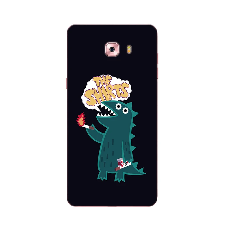 Чехлы для телефонов на заказ Samsung Galaxy C9 Pro Note4/Note5 чехол Grand Prime G530 Мягкий ТПУ милый