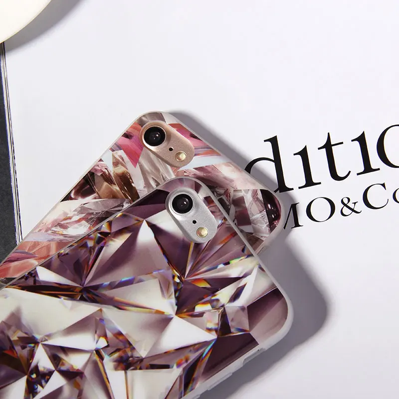 Boucho для iPhone 5S 5 SE 6 6S 7 8 6/7/8 плюс скраб Красочные Star Diamond изображения окрашены