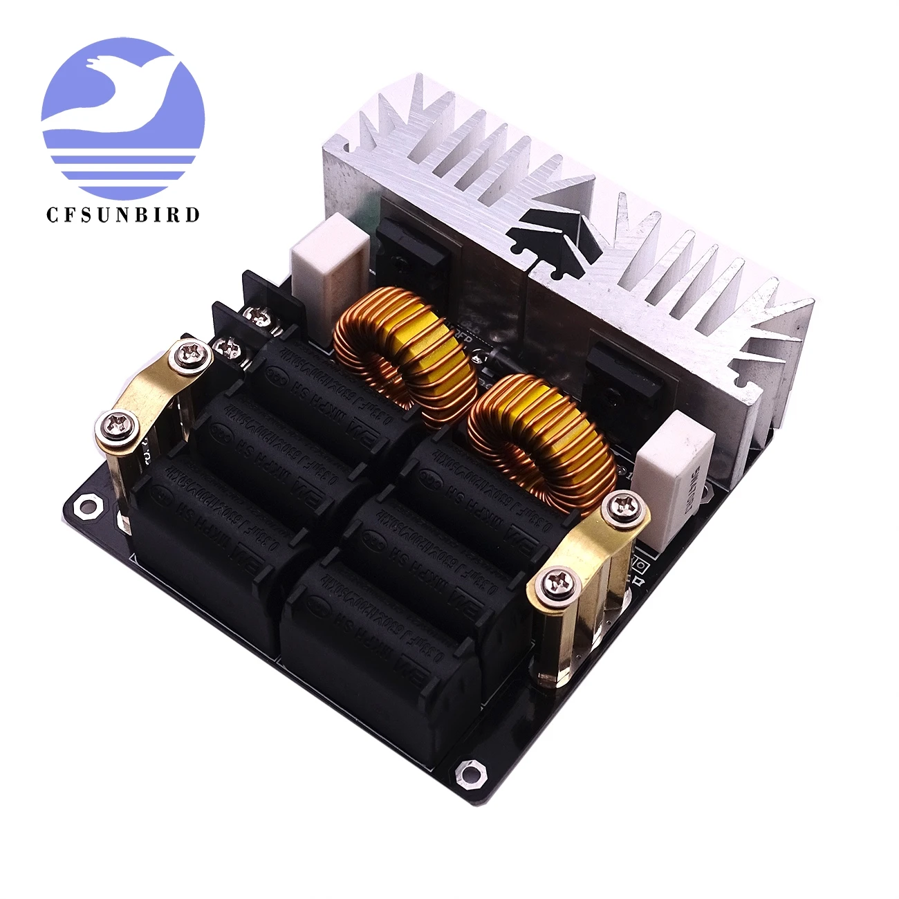 CFsunbird 1 комплект 20A 1000W 12 V-48 V ZVS низкое нулевой Напряжение индукционный нагрев Доска модуль Flyback драйвер нагреватель высокого Мощность для "сделай сам"