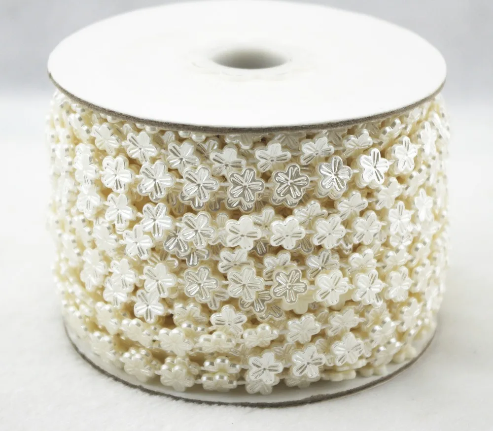 10 ярдов 8 мм в форме цветка|rhinestone chain trim|rhinestone chainchain trim |