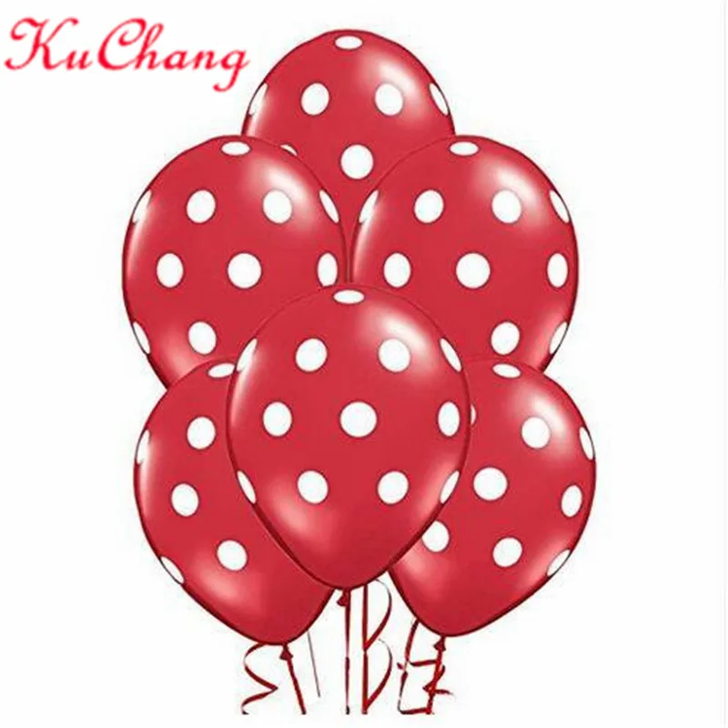 30 шт. шары Божья коровка черные красные воздушные шары globos Божья коровка вечерние воздушные шары на день рождения свадебные волны Точка Baby Shower Декор