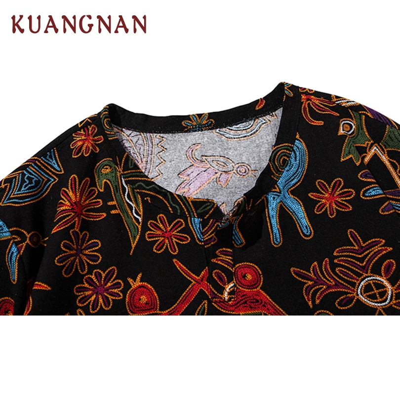 KUANGNAN Japan Style T Shirt Men Fashions Harajuku Streetwear Hip Hop Funny Shirts Tshirt 5XL Summer 2019 New |