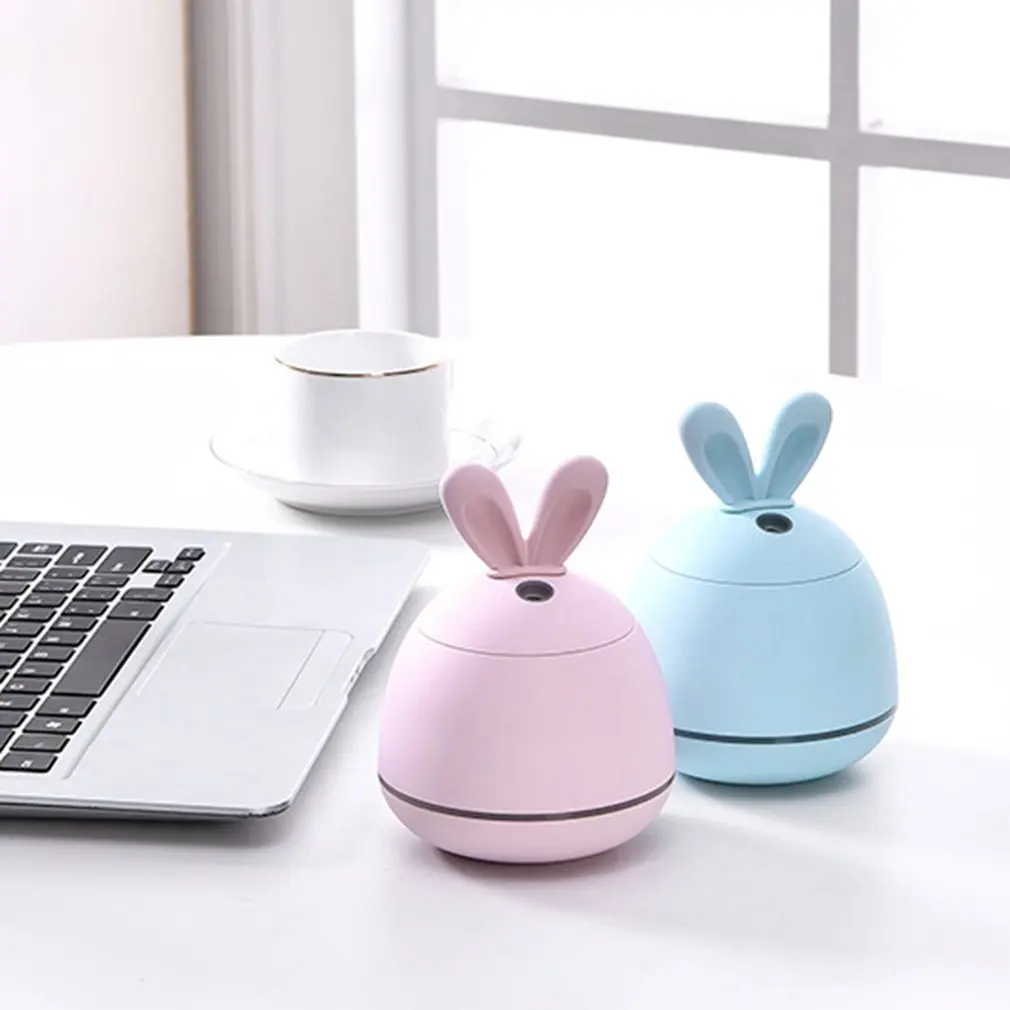 

DC 5V USB Mini Water Mist Diffuser Ultrasonic Air Humidifier Creative Cartoon Rabbit Car Atomizer Air Purifier