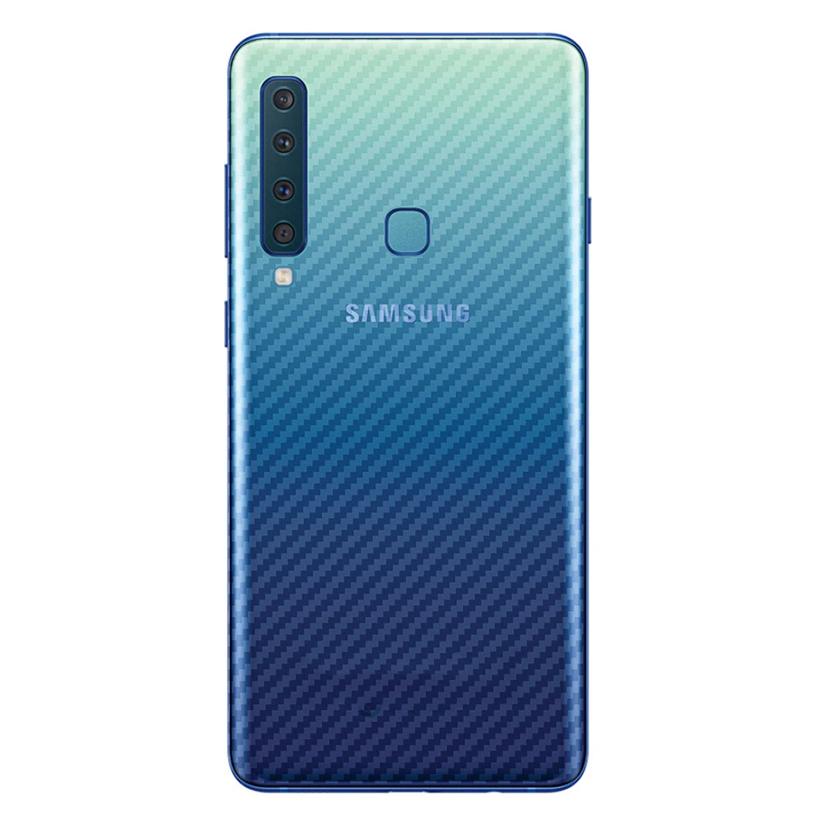 3D пленка из углеродного волокна для Samsung Galaxy A7 A9 A8 Star A6 Plus A3 A5 2018 мягкая задняя