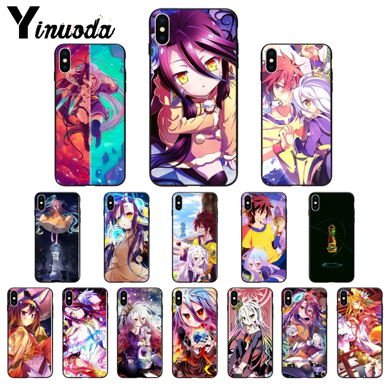 Силиконовый ТПУ мягкий черный Чехол Yinuoda для Apple iPhone 8 7 6 6S Plus X XS MAX 5 5S SE XR|Бамперы| |
