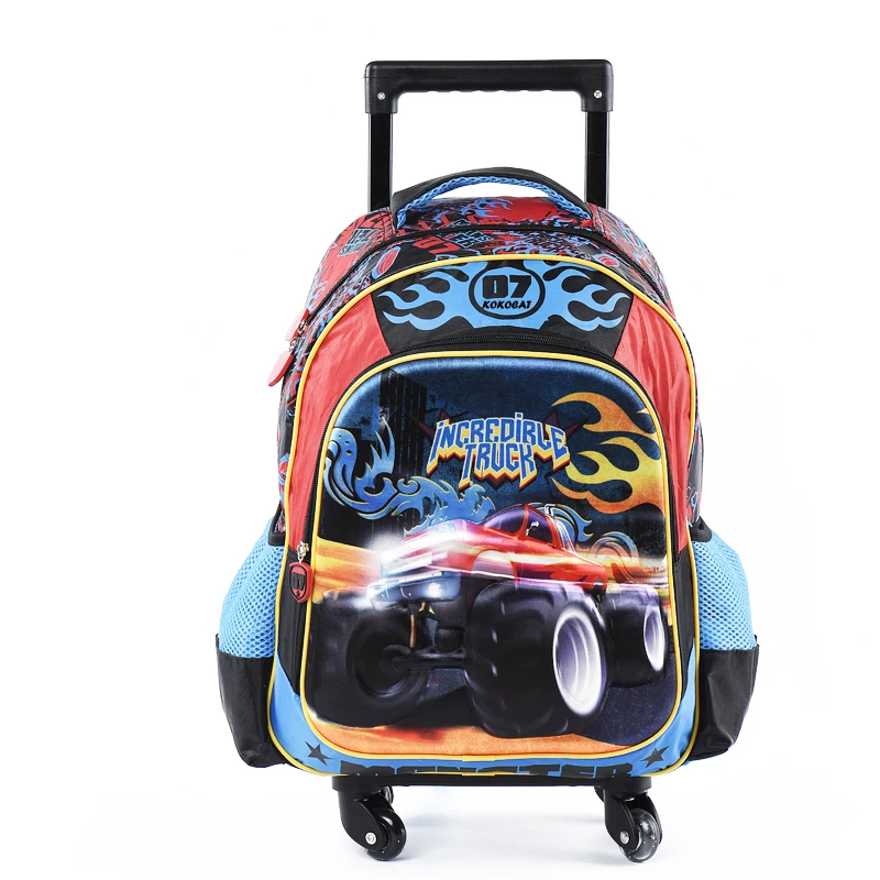 Детский Школьный рюкзак с героями мультфильмов крутые Автомобильные сумки для