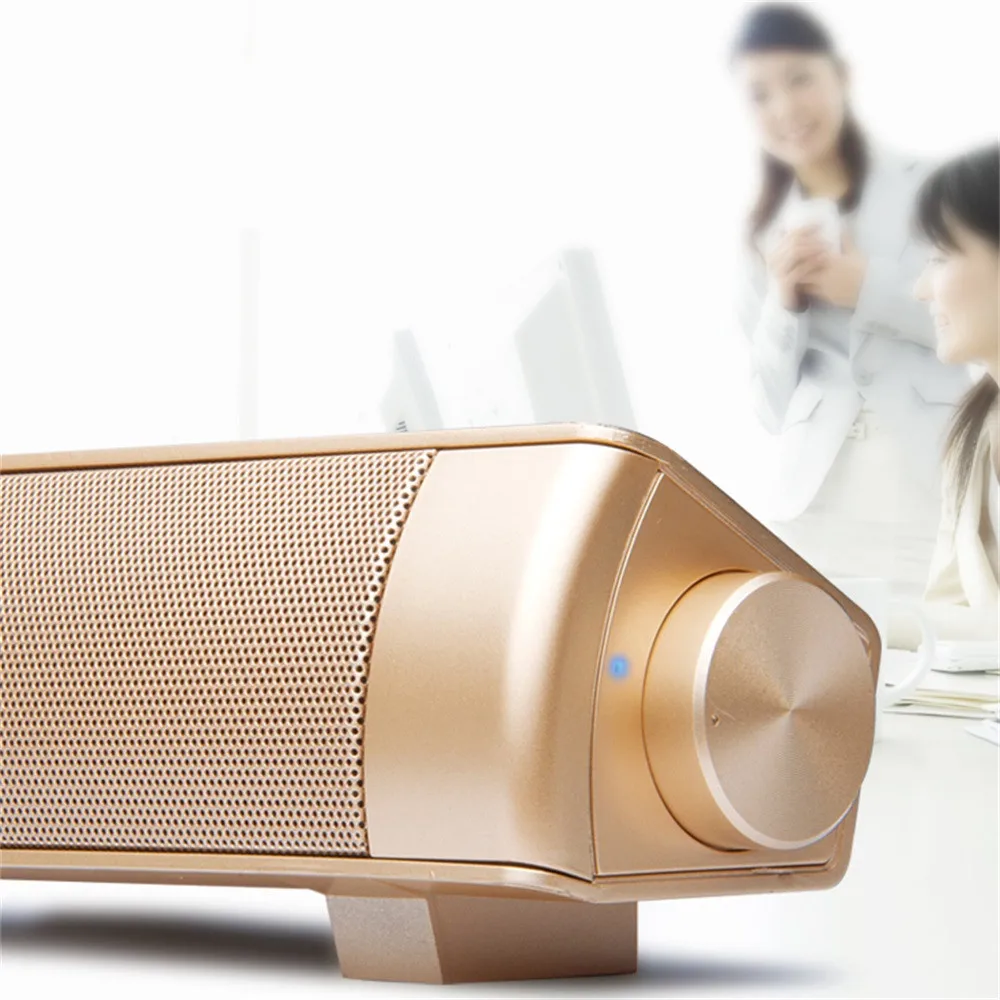 Stereo Sound Dual Speaker BT4.1 Sound System For TV Computer Portable Home Theater Bluetooth Audio TF Card Hands-free Calling