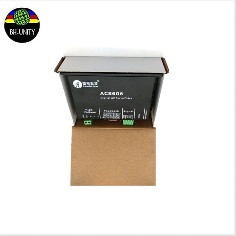 Широкоформатный принтер Leadshine AC servo driver ACS606 работает на 24 60VDC out 200W с BLM57180 1000