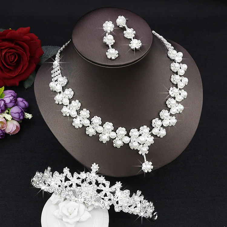 Cristal Conjunto De Joias de Noiva Gota Lagrima Strass Luxuoso decoracao Bib Colar casamento Tiara|colar casamento|conjunto joiasjoias noiva |